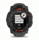 Instinct 3 – 50 mm, Solar - Black with Charcoal Band - 010-02935-00 - Garmin